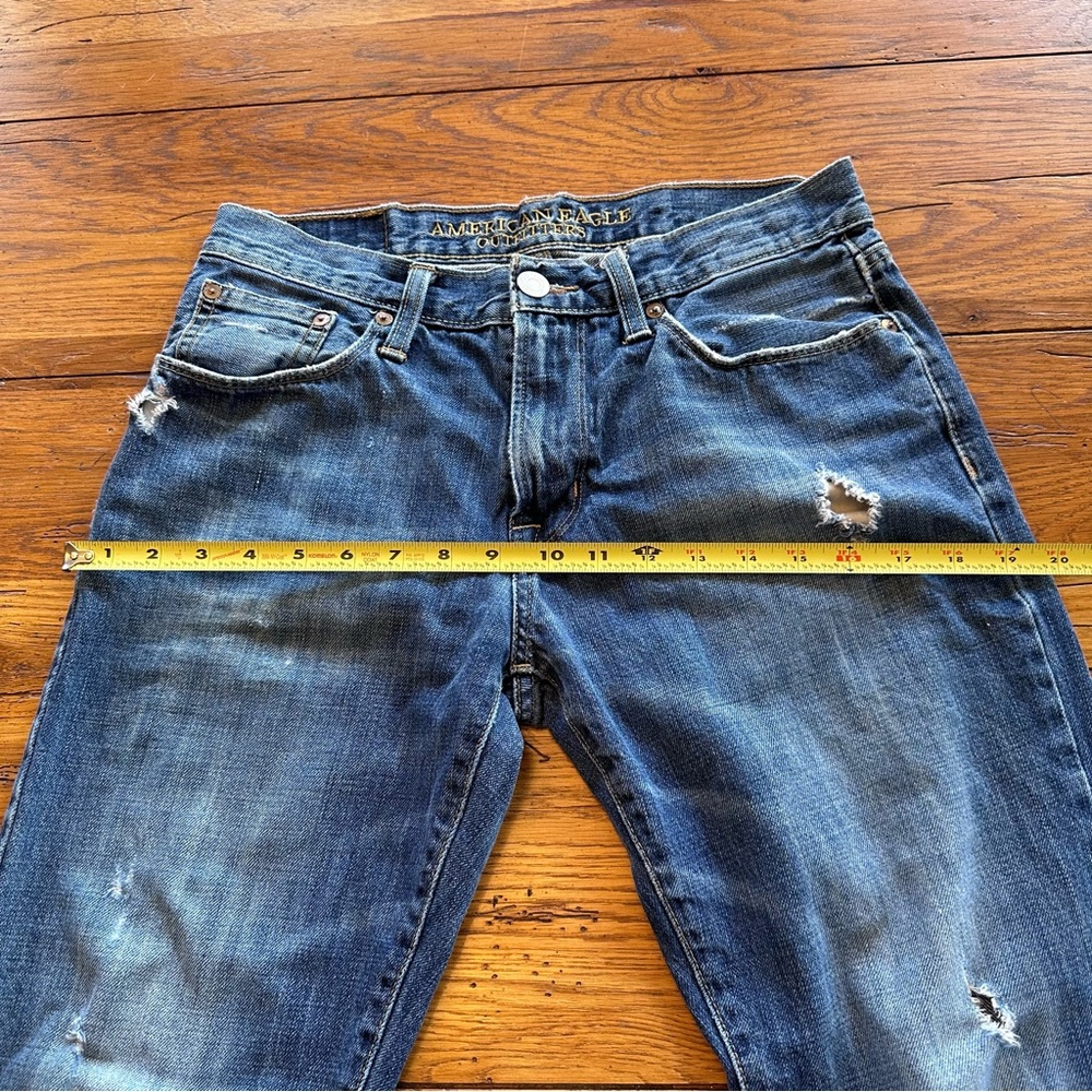 American Eagle Original Straight Jeans 29/30 - Picture 6 of 12
